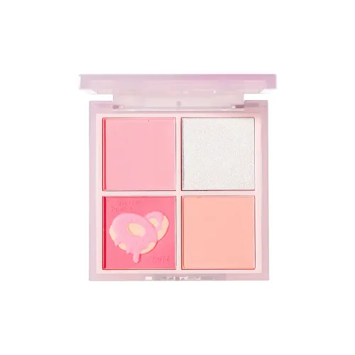 Xixi 4 цвета Румяна Smudge PROOF Финиш Легко смешивается Корректирующий тон кожи Естественный тип покрытия