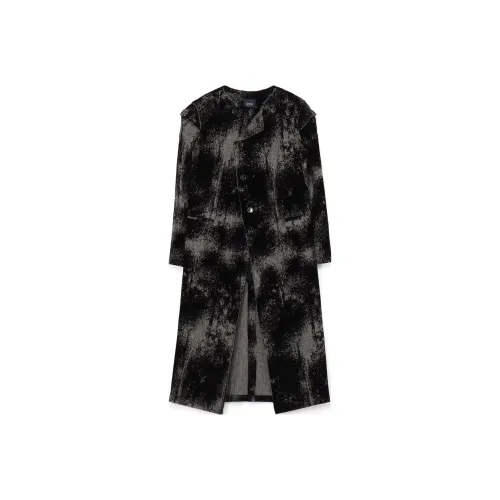 Yohji Yamamoto FW23 Пальто Женское Черное