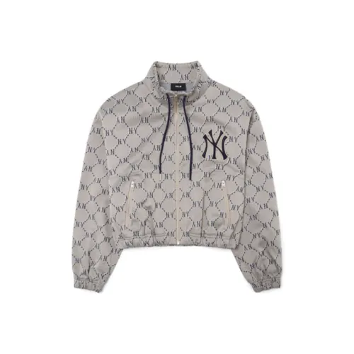 MLB Серый Женский Короткий Пальто