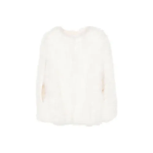 Yves Salomon Плащ Женский Белый