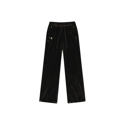 SMFK Черный бархат женские повседневные брюки