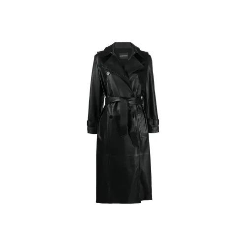 EMPORIO ARMANI Черный Женский Тренч