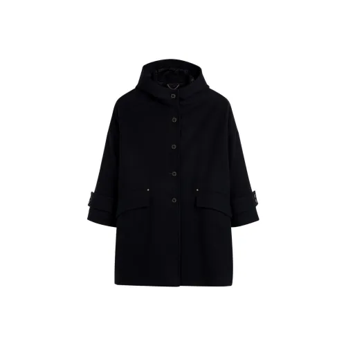 MACKINTOSH FW24 Пальто Женское Морской Синий