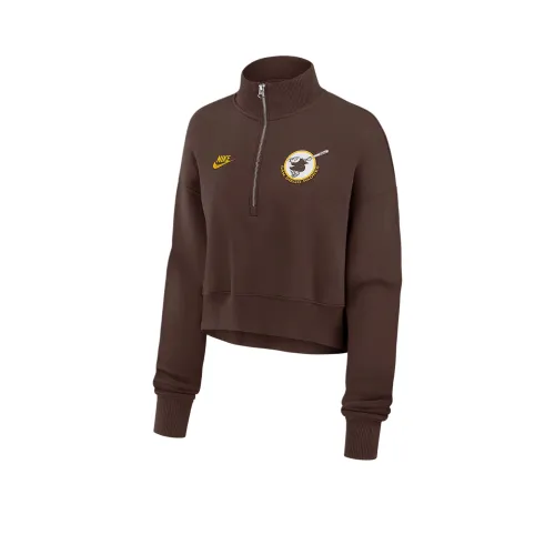 Nike Clothing Коричневые Женские Свитшоты