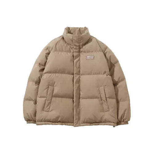 ASW ONLINE Воротник-стойка Свободный крой Утолщенный пуховик Женский