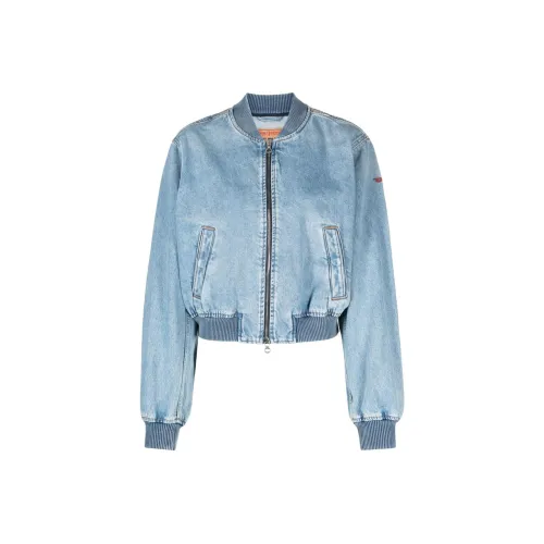 DIESEL FW23 Denim Jacket Women's Blue