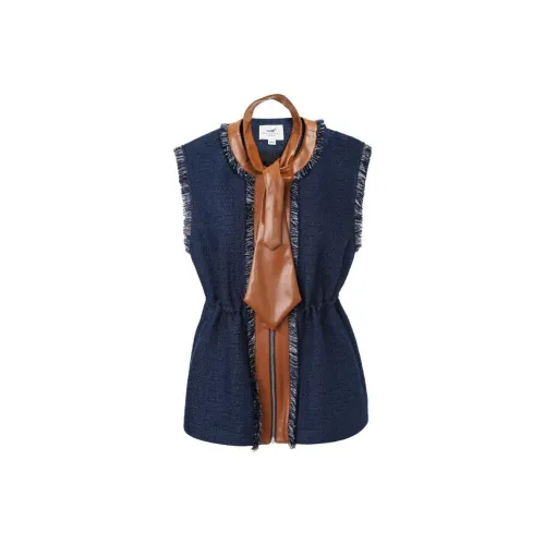 XII BASKET Синий Женские Жилеты