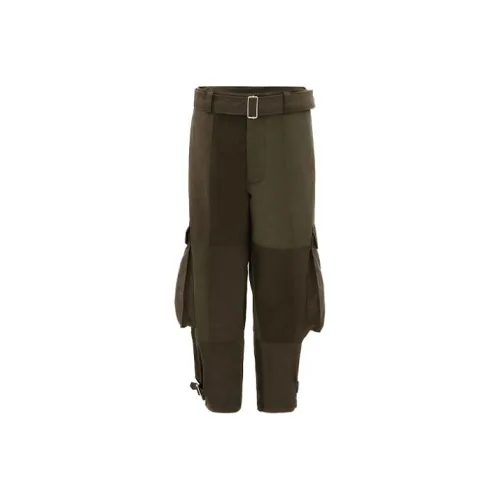 JW Anderson Зеленые Женские Брюки Карго