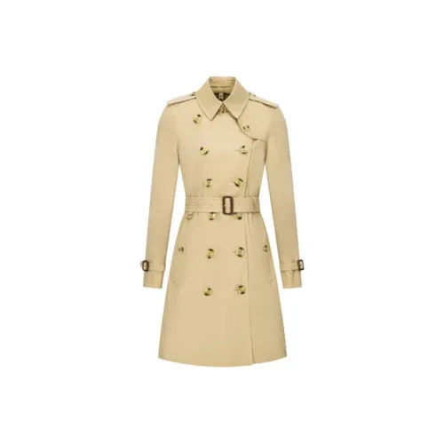 Burberry Тренчкот Женский Абрикос