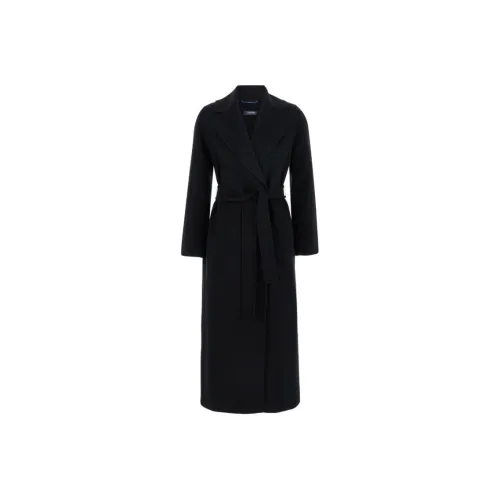 'S MAX MARA Черное Женское Пальто