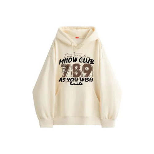 MIIOW Trend Party series Толстовка Унисекс Абрикос