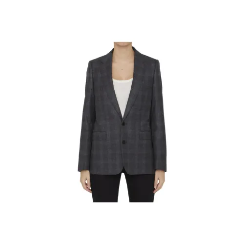 CELINE FW23 Бизнес-костюм Пальто Женское Темно-серый