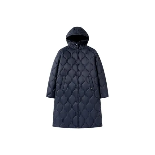 OUTDOOR PRODUCTS Темно-синий Женские объемные куртки (пуховики)
