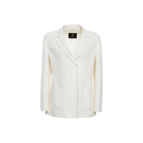 BESIONIA FW24 Бизнес Костюм Куртка Женская Белая