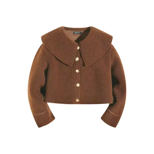 MKBY Женские бархатные куртки