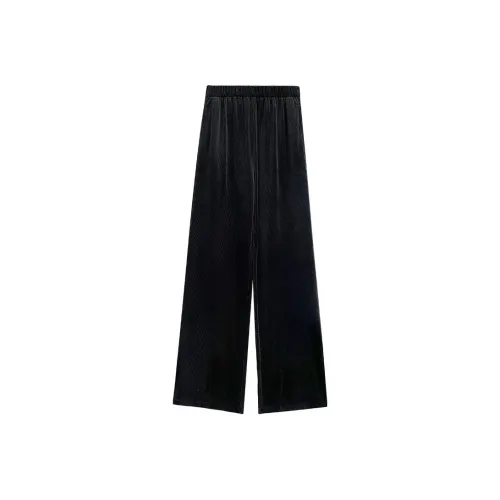 Lulupeach Повседневные брюки Женские Радуга Черный