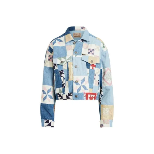 Polo Ralph Lauren Синие Женские Джинсовые Куртки