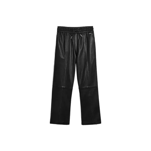 COACH Черные Женские Вязаные Спортивные Брюки