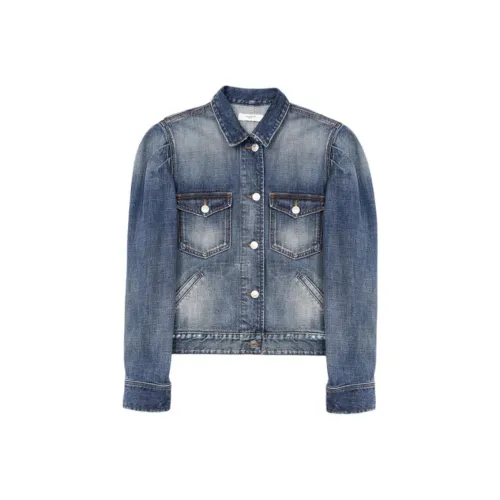 ISABEL MARANT Синие Женские Джинсовые Куртки