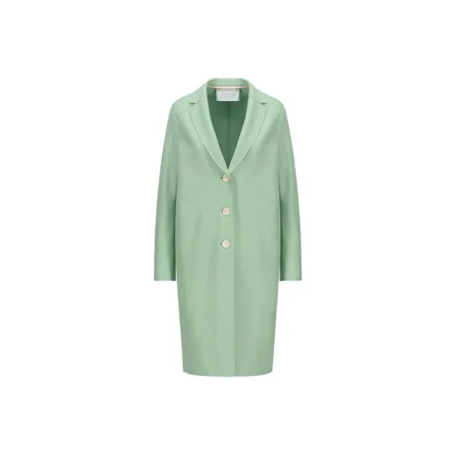 HARRIS WHARF LONDON Пальто Женское Зеленое
