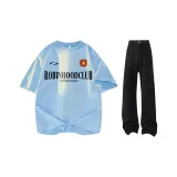 Футболка Arctic Ice Синий + Черные Джинсы