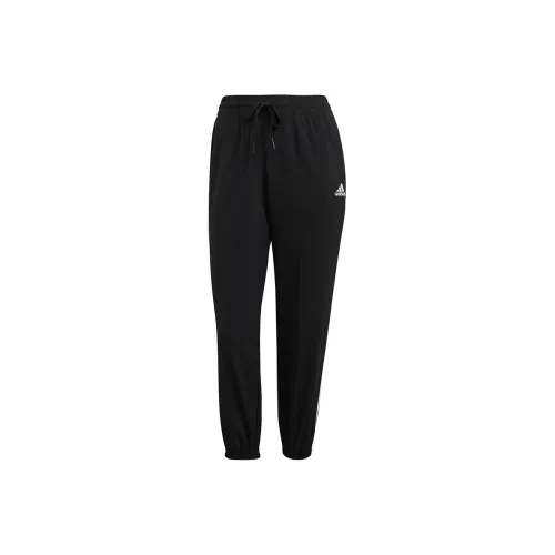Adidas Essentials W 3S Wv E 78pt Вязаные тренировочные брюки женские черный