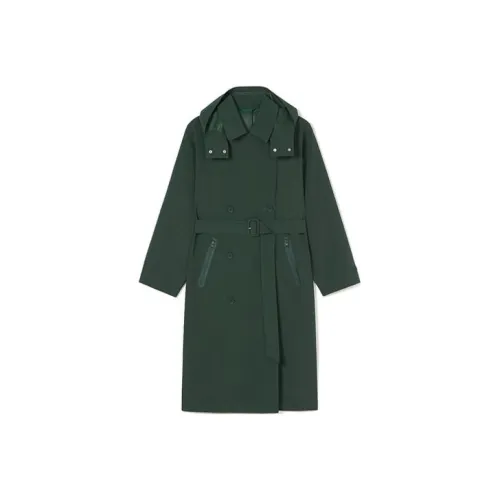 LACOSTE Женский тренч яшмового цвета