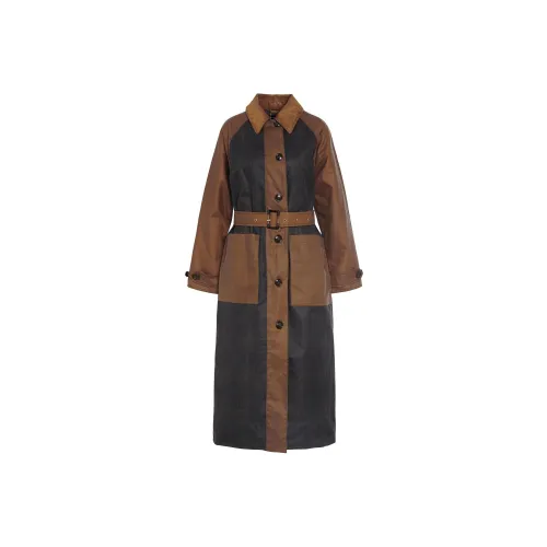 BARBOUR Everly Парафин Тренчкот Женский Песочный