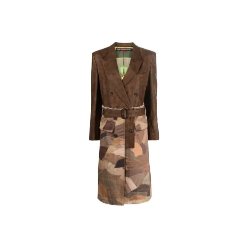 ANDERSSON BELL Collaboration Тренчкот Женские Шоколад