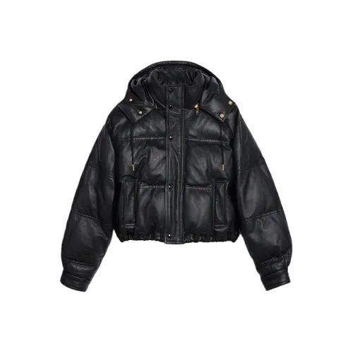 CELINE FW21 Хлопковый пуховик женский черный