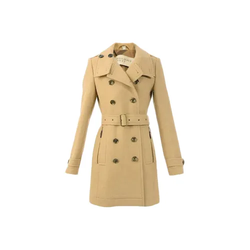 Burberry Светло-коричневые Женские Бархатные Куртки