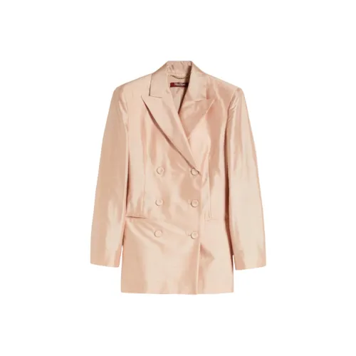 MaxMara Studio Бизнес Костюм Пальто Женское Светло-Розовое