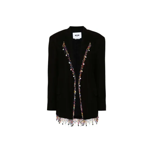 MSGM Бизнес-костюм женский черный