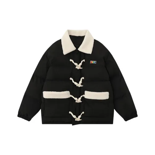 DATOUXIAYUBUCHOU Хлопковый пуховик унисекс