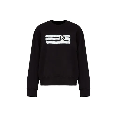 MM6 MAISON MARGIELA SS25 Толстовка Женская Черная