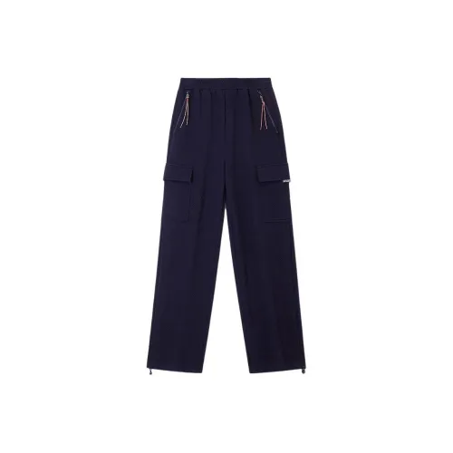 XII BASKET Повседневные брюки Женские Темно-синий