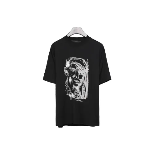 RAYSHOW Мужские черные T-рубашки