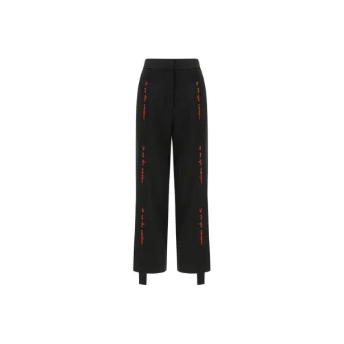 STELLA MCCARTNEY Черные Женские Повседневные Брюки