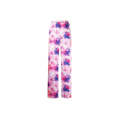 MSGM Розовые Женские Повседневные Брюки