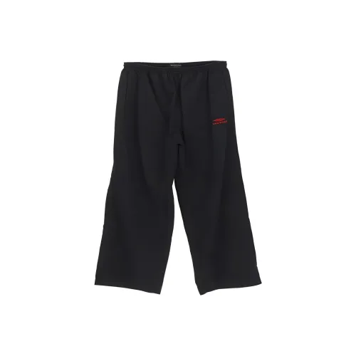 BALENCIAGA Черные Женские Повседневные Брюки