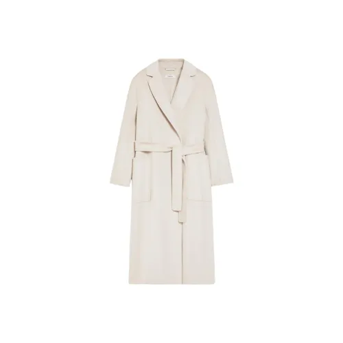 'S MAX MARA Белое Женское Пальто