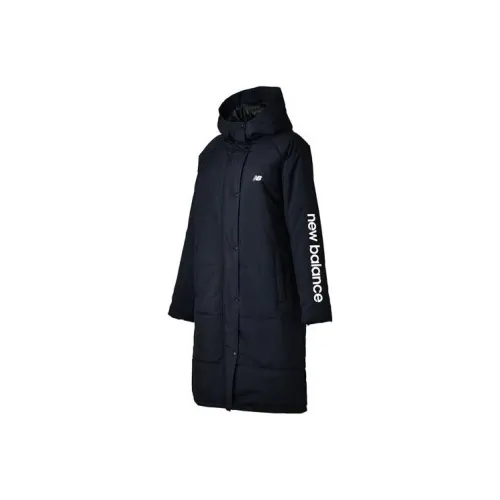 New Balance FW22 Хлопковый пуховик Женский Черный