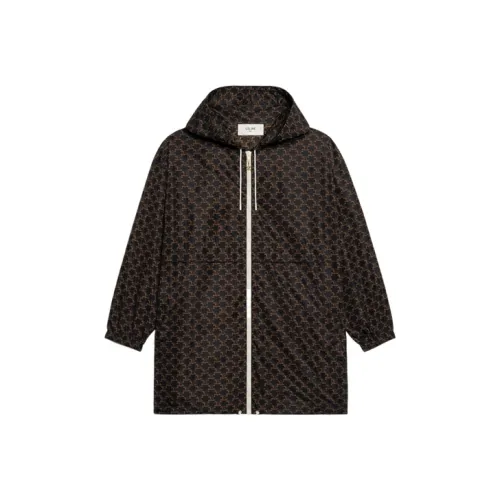 CELINE SS22 Тренчкот Женский Черный