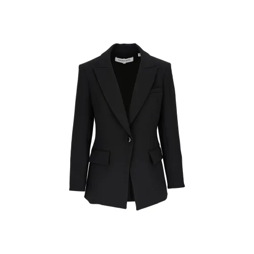 Veronica Beard SS24 Бизнес Костюм Пальто Женское Черное