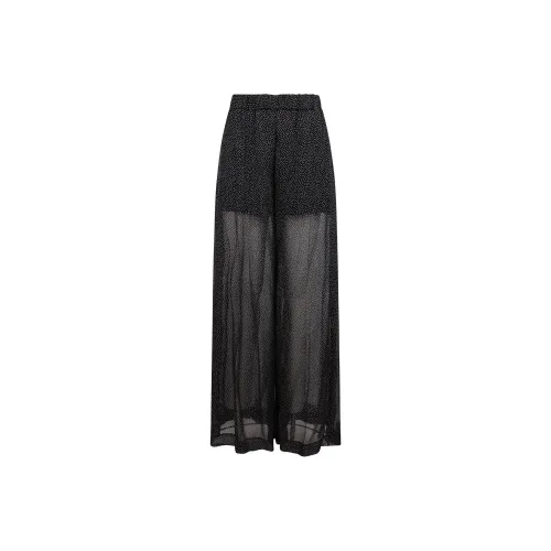 NINA RICCI Черные Женские Повседневные Брюки