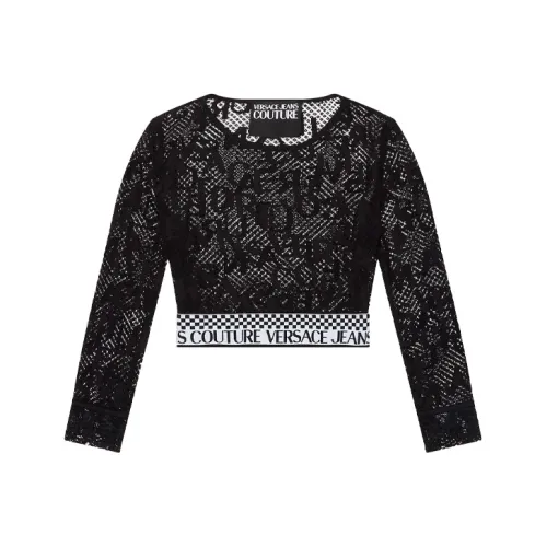 VERSACE JEANS COUTURE Одежда с защитой от солнца Женская Черная