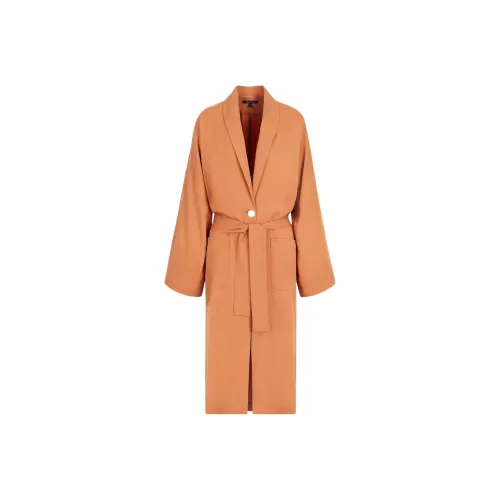 ARMANI EXCHANGE Апельсиновый Женский Тренч