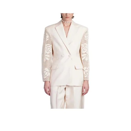 MAGDA BUTRYM Бизнес-костюм Пальто Женское Бежевый