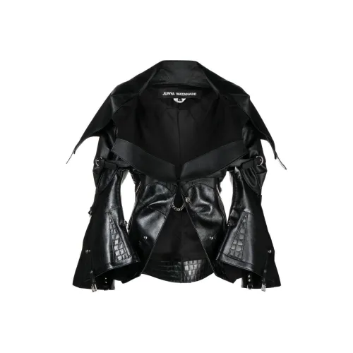 JUNYA WATANABE Черные Женские Кожаные Куртки