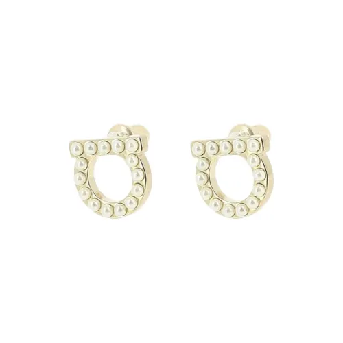 FERRAGAMO Брасс Серьги Женские Золото